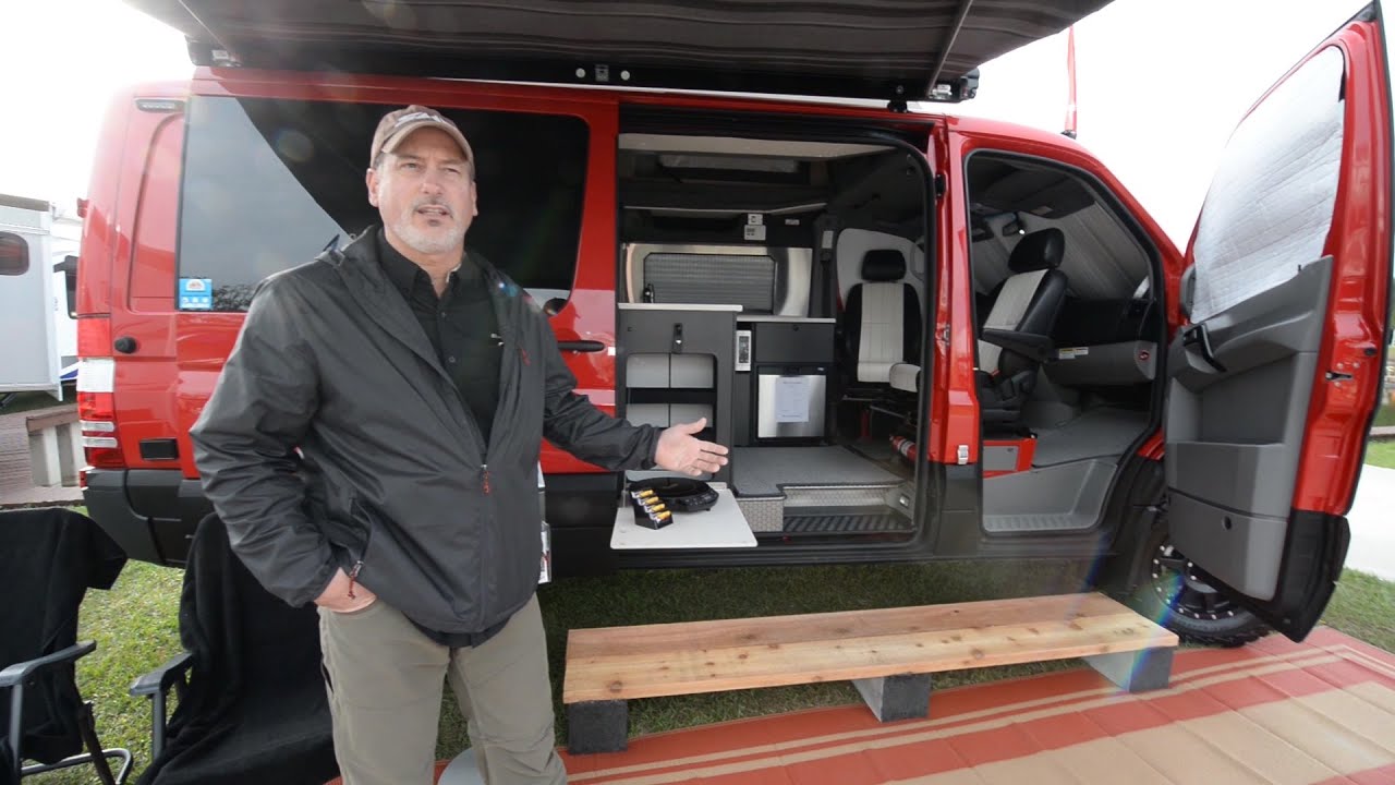 2016 Mercedes Sprinter Diesel 4X4 RB-50 Camper Van ~ Full Tour