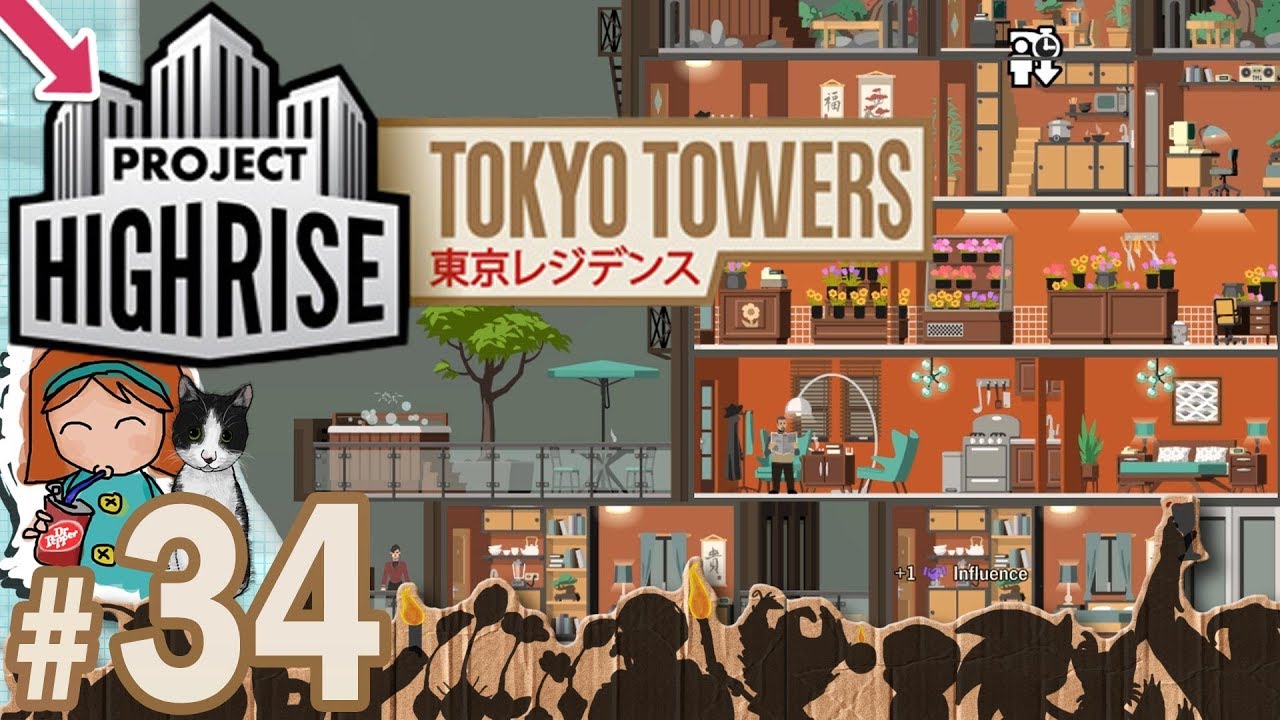 🏗️ Project Highrise: Tokyo Towers #34 - Rooftop Penthouses