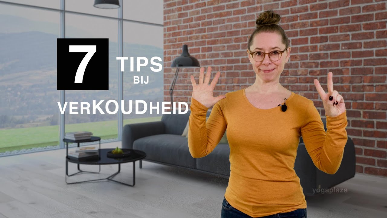 7 tips bij verkoudheid