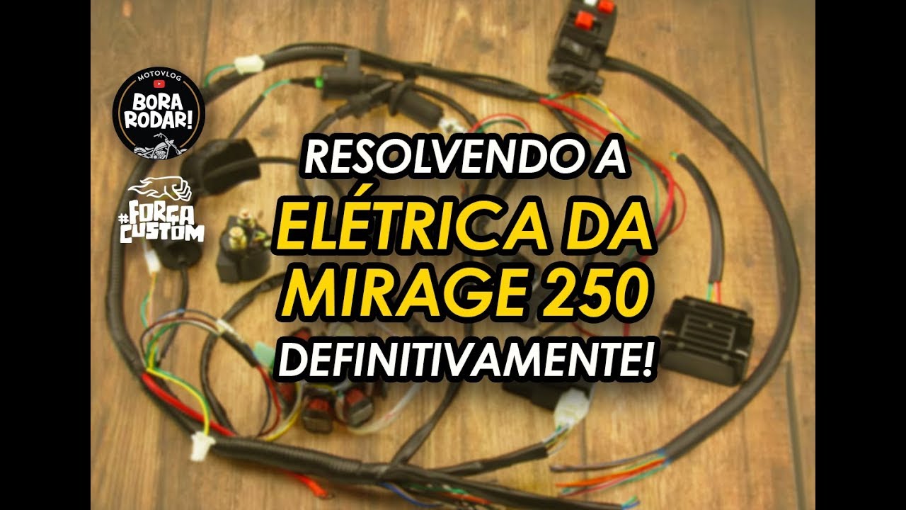 RESOLVENDO O PROBLEMA DE ELÉTRICA DA MIRAGE - Mirage 250  #139