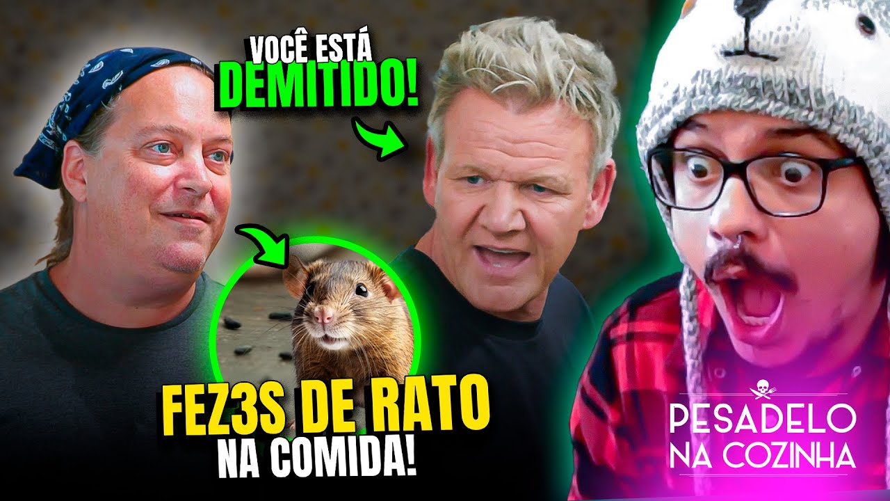 O restaurante MAIS NOJENTO que o Gordon já viu!