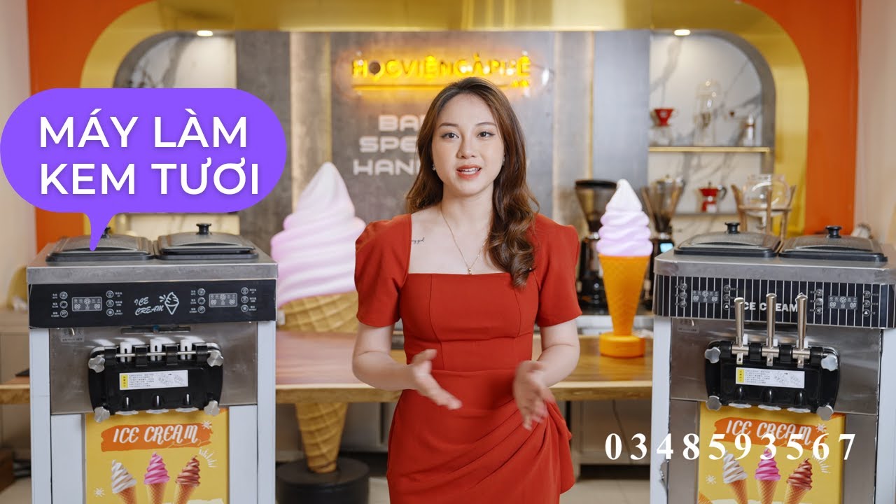 Lựa Chọn Máy Làm Kem Tươi Phù Hợp Cho Quán