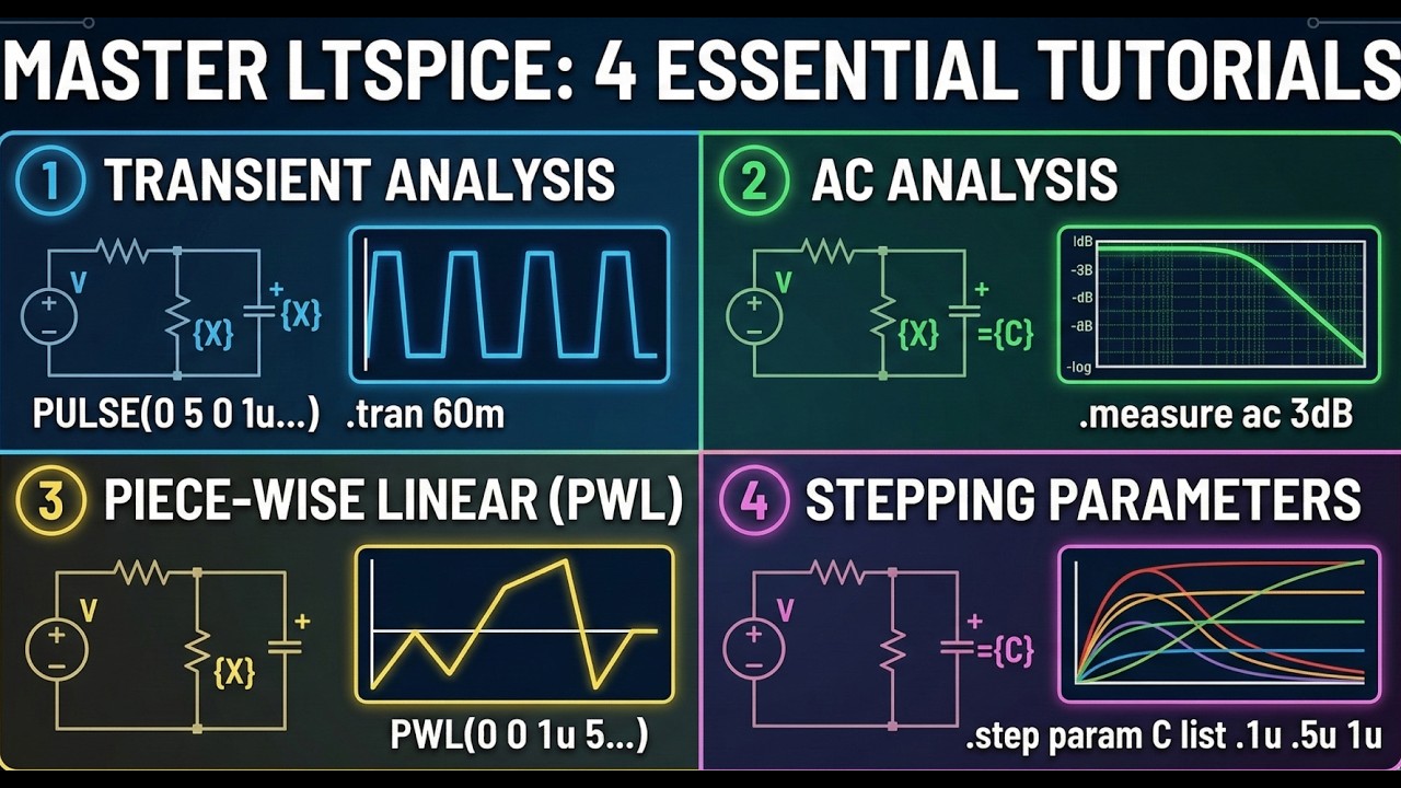 LTSpice Complete tutorial | Telugu | Ganesh Kumara