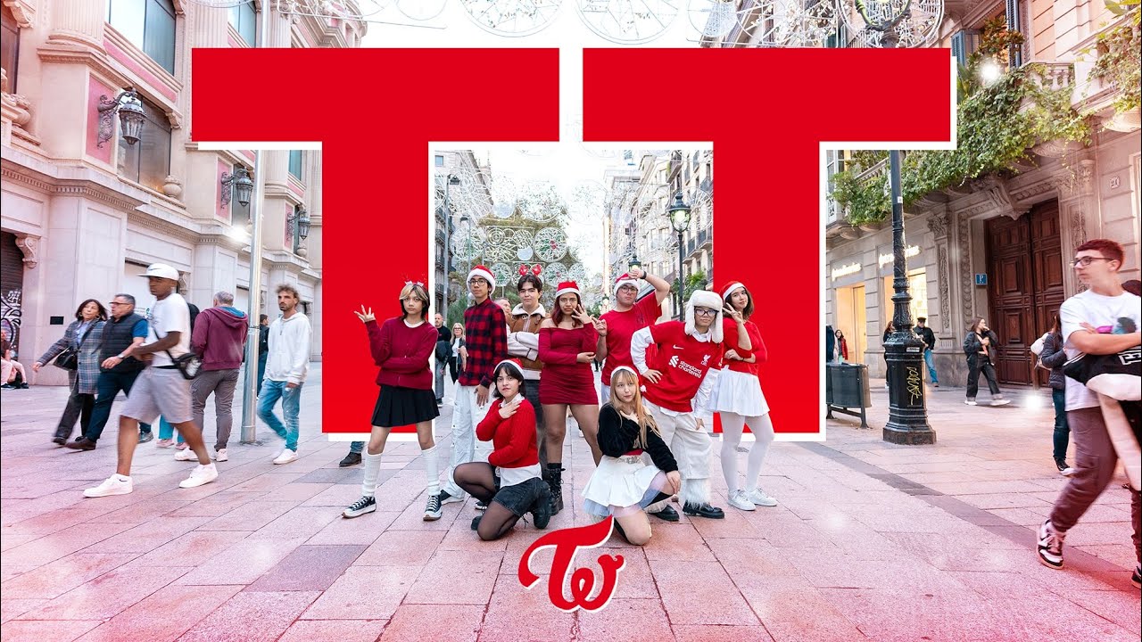 [KPOP IN PUBLIC] TWICE - TT | SPECIAL CHRISTMAS Dance Cover by PHANTTOM from Barcelona