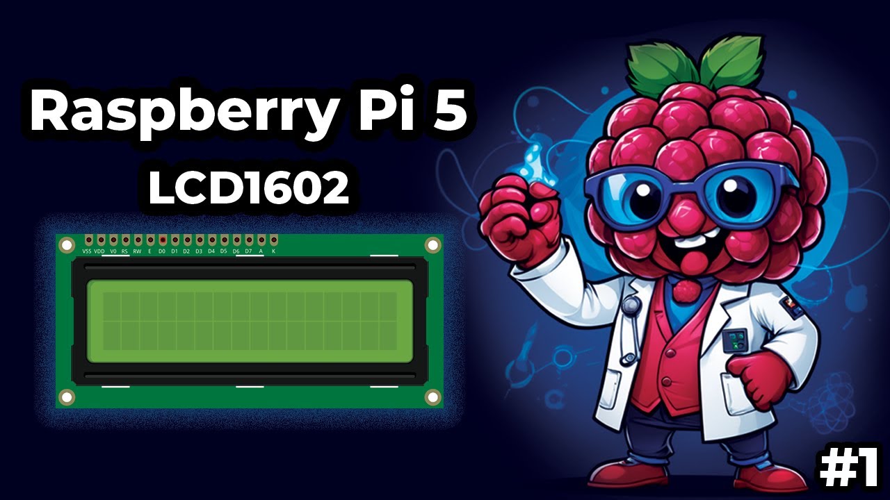 Учебное пособие по Raspberry Pi 5 &mdash; LCD1602 I2C