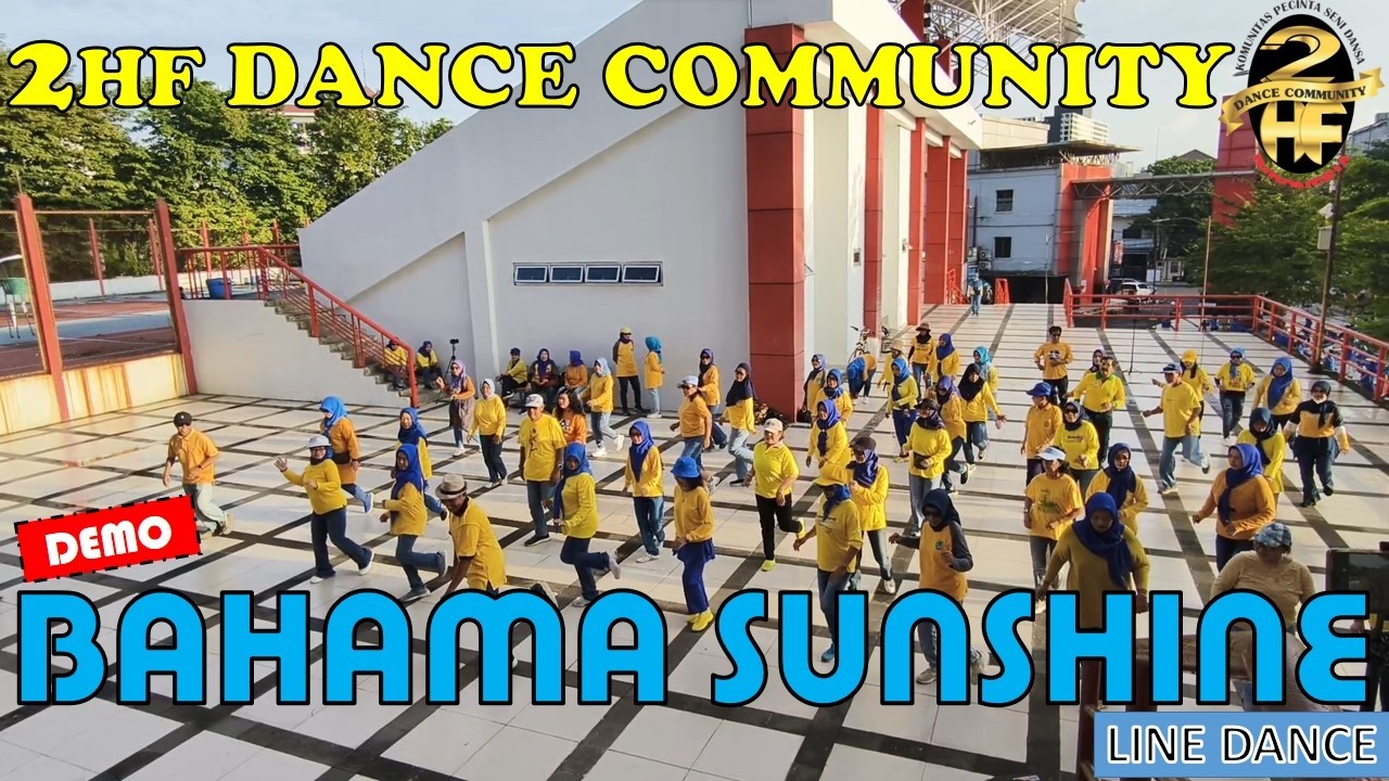 #DEMO #BAHAMA #SUNSHINE #linedance | #2HF #Dance #Community | #daddybailando #viral #trending #cover