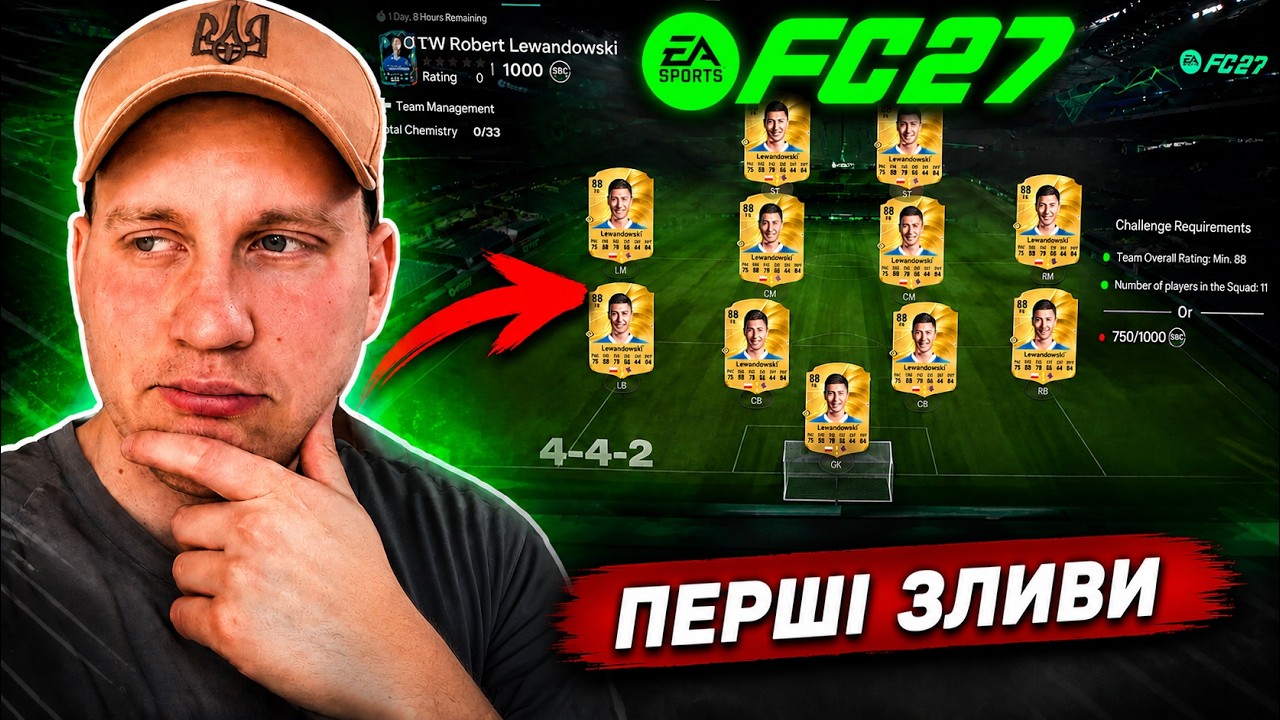 Перші зливи FC27! Що зміниться в режимі Ultimate Team?