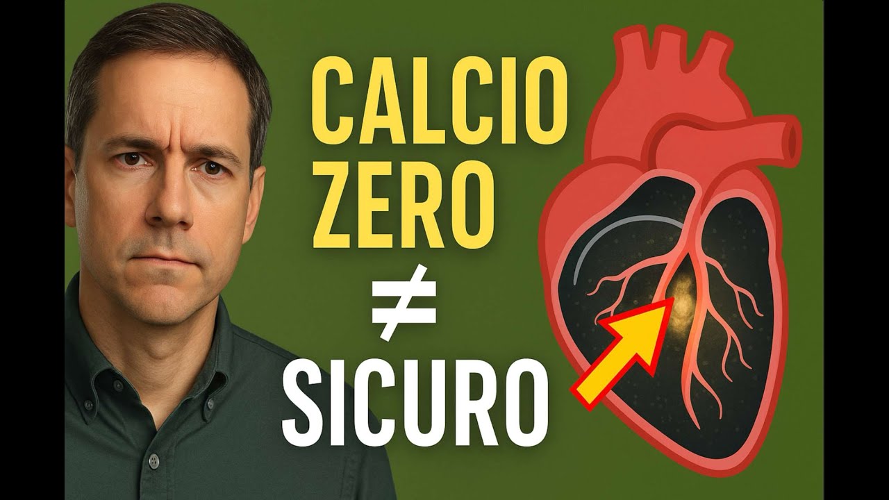 Infarto del miocardio con calcio coronarico zero? Sì: ecco come succede davvero e cosa si puo' fare