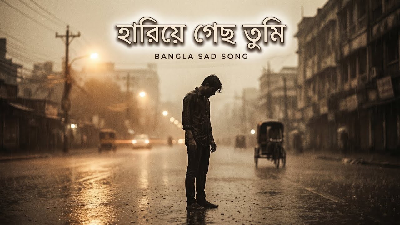 হারিয়ে গেছ তুমি | Hariye Geche Tumi | বাংলা বিরহের গান | Bangla Sad Song 2025
