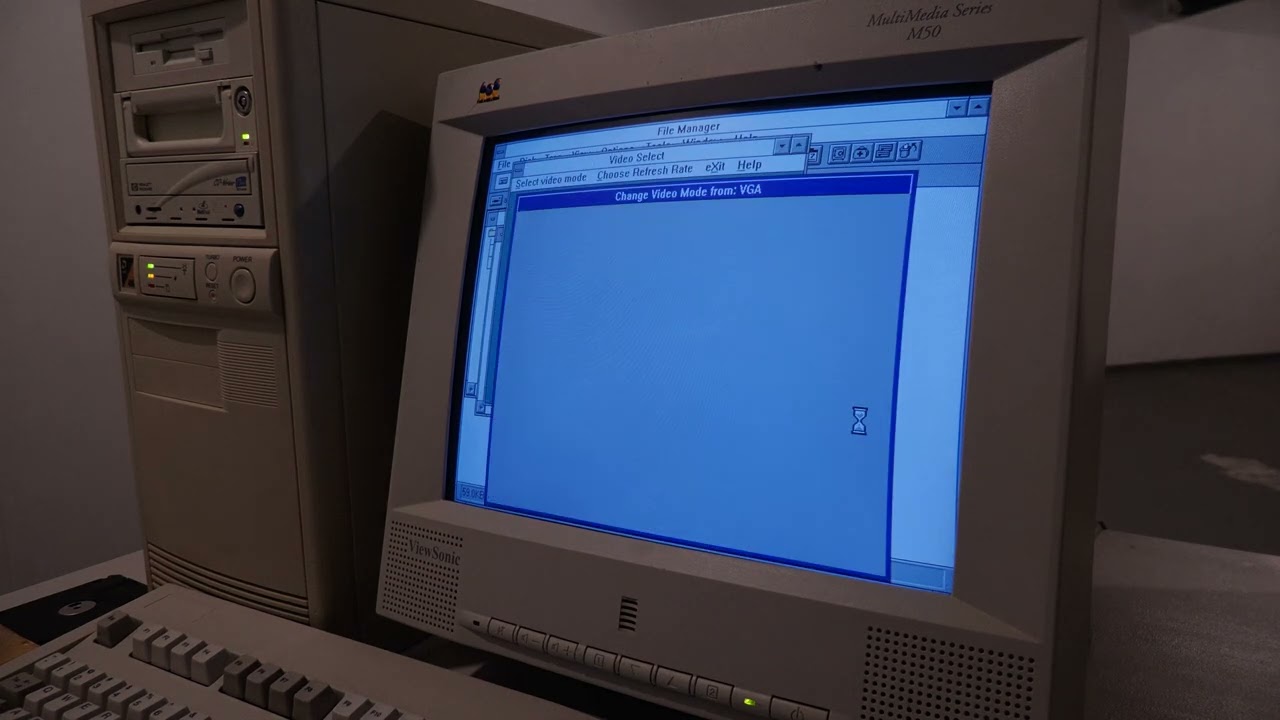 Install Driver of Tseng Labs ET6000 for 486 PC Windows for Workgroups 3.11 in the BACKROOMS