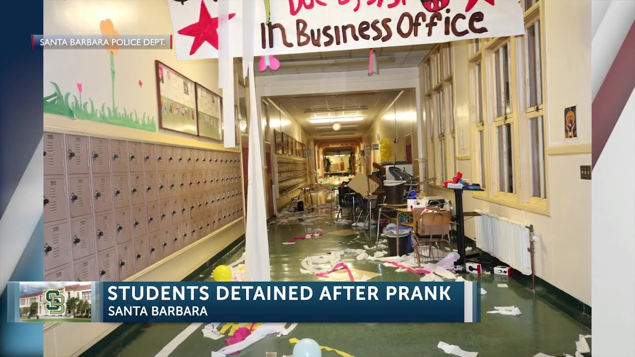 Police investigate Santa Barbara High School senior prank gone wrong