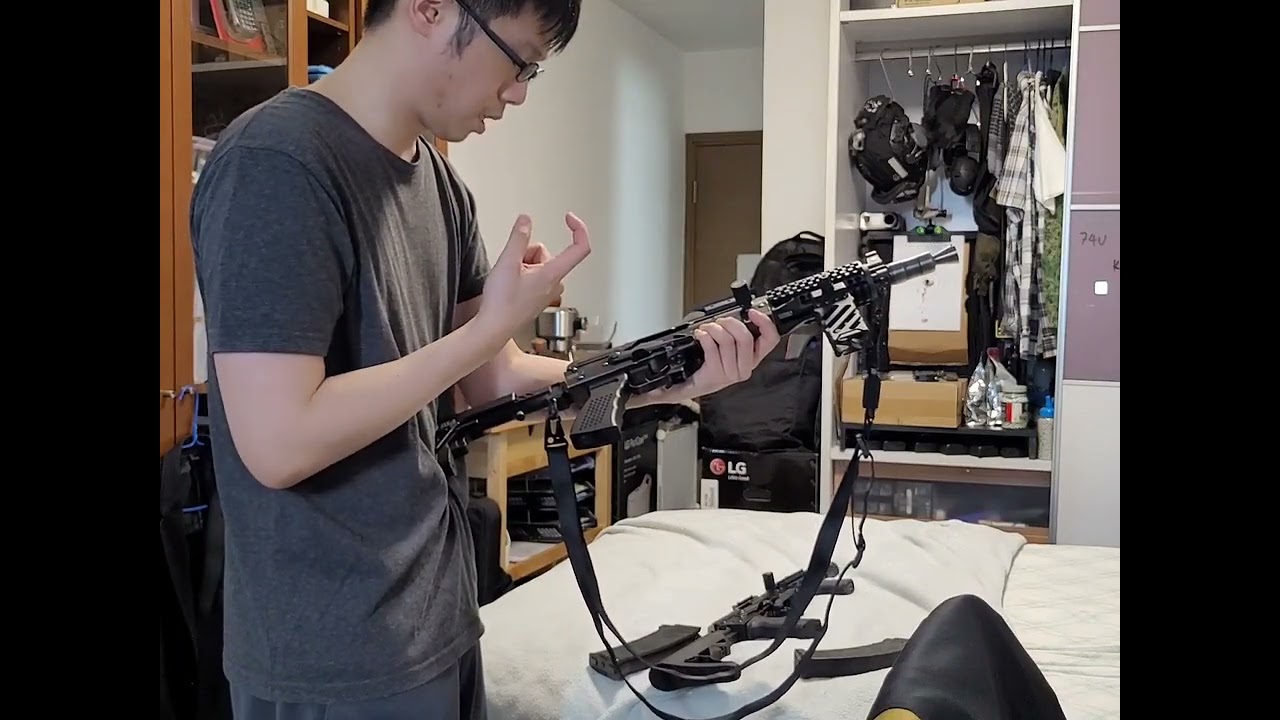 CommieBear Airsoft Customs #6 & #7 GHK AKS-74U