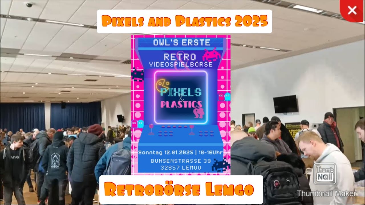 Pixels and Plastics 2025 Lemgo Retrobörse