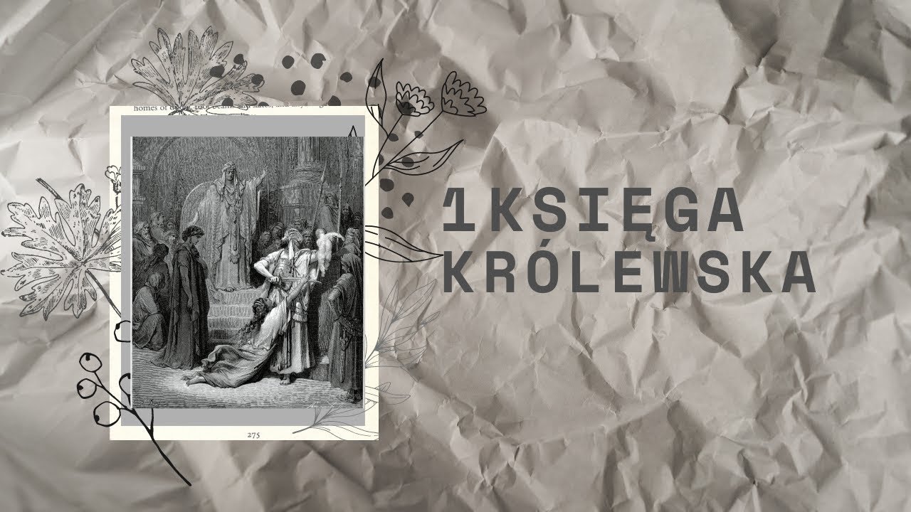 1 Księga Królewska || Rozdział 01