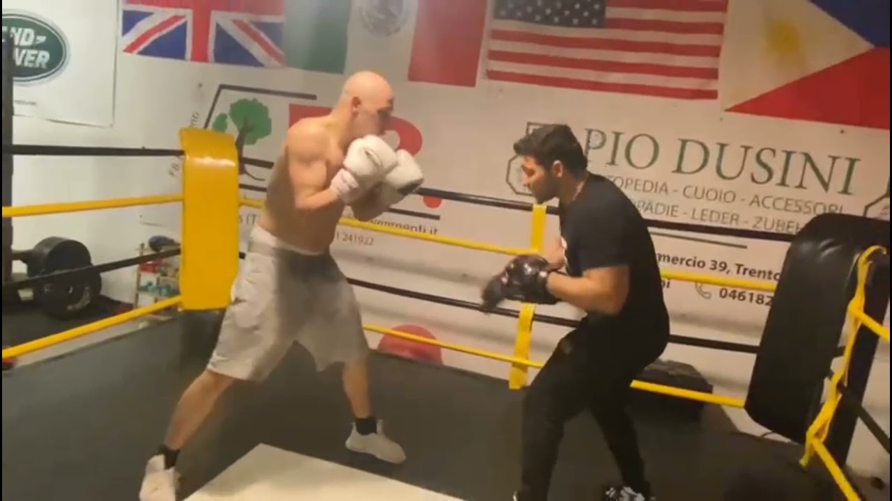 Padwork Trento boxe. #coachfabjan #houseofboxing #hb #trentoboxe