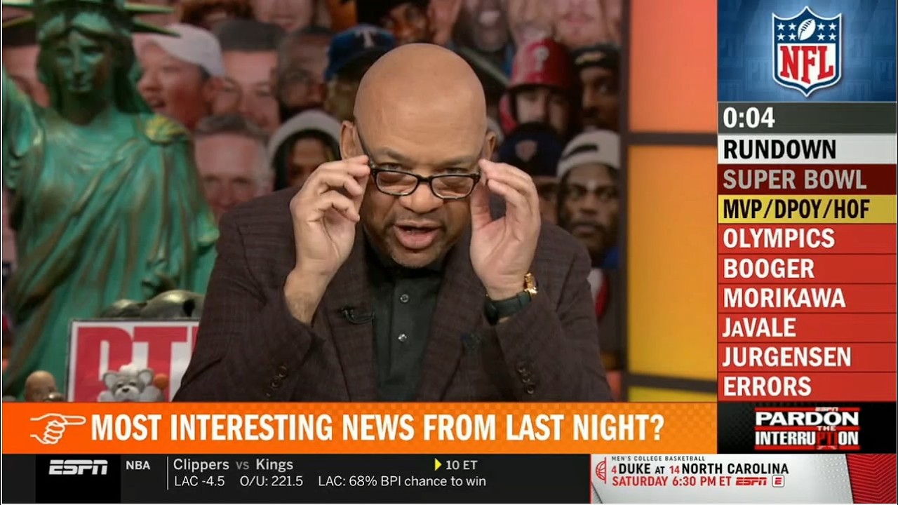 Pardon The Interruption | Wilbon on Stafford win NFL MVP over Drake Maye - Myles Garrett win DPOY