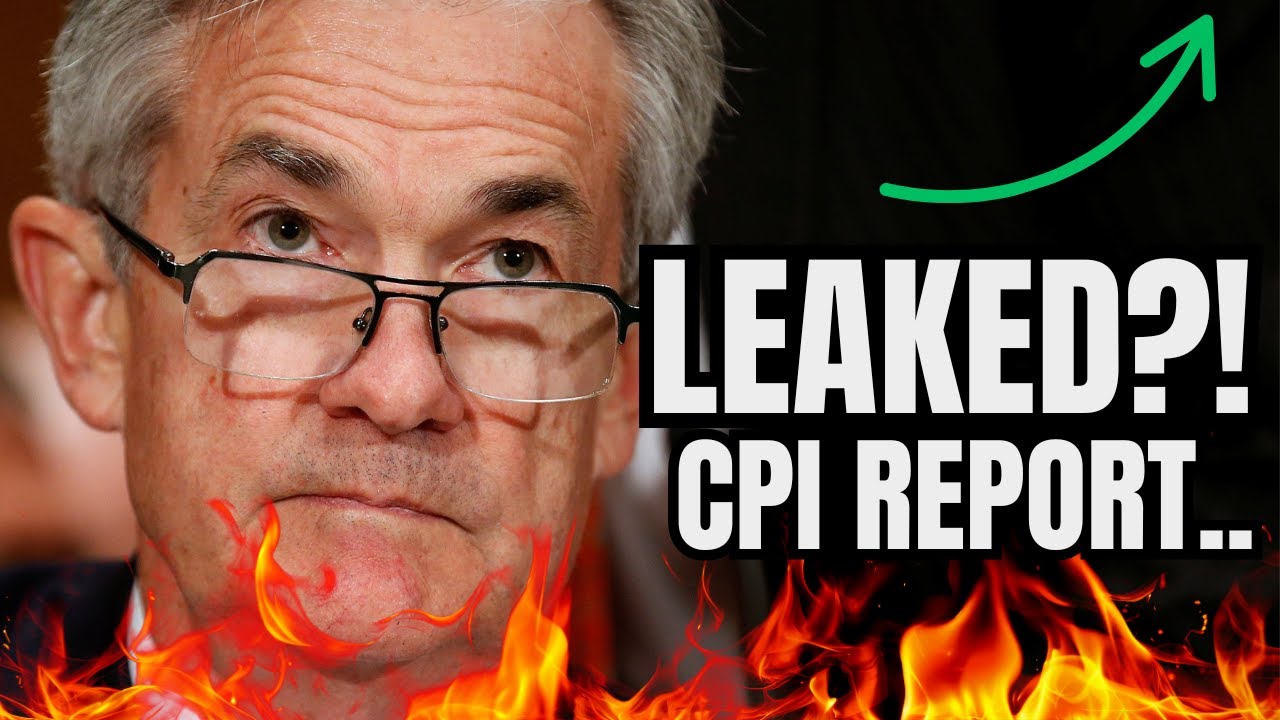 The CPI Report was LEAKED Today!?.. (Stock Market Breaking News)