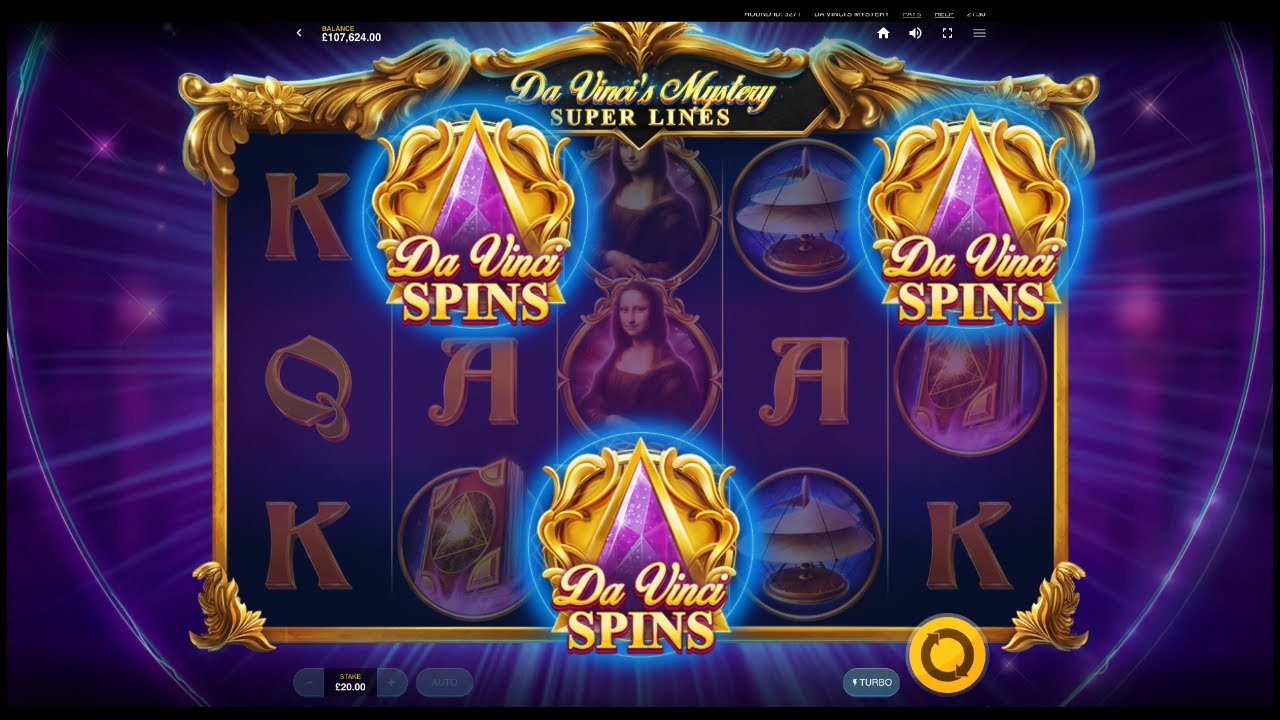 Da Vinci's Mystery Super Lines Bonus Feature (RedTiger)