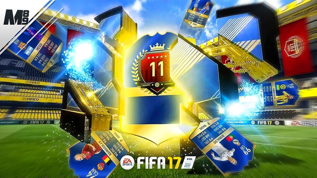 THE ULTIMATE TOTS PACK OPENING! | TOP 100 FUT CHAMPIONS REWARDS | FIFA 17 ULTIMATE TEAM
