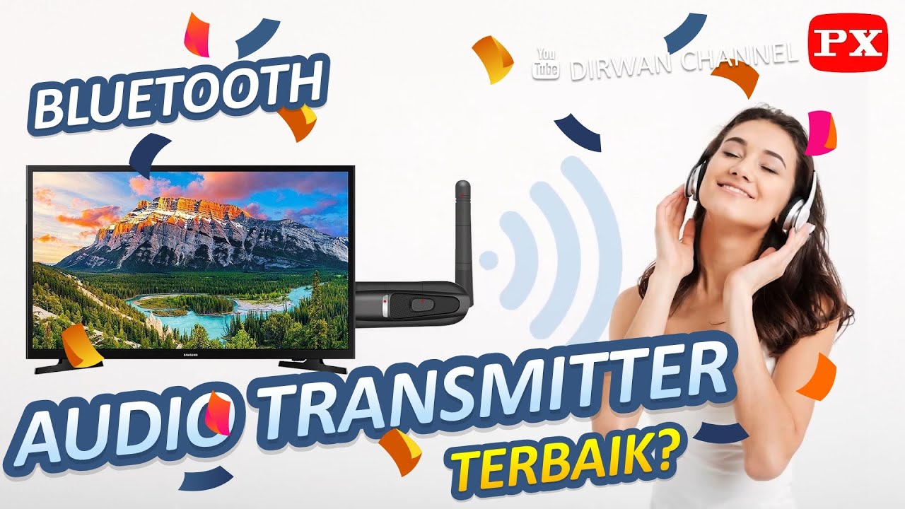 USB Bluetooth Transmitter Untuk TV Dan PC Terbaik? | PX BTX-1100