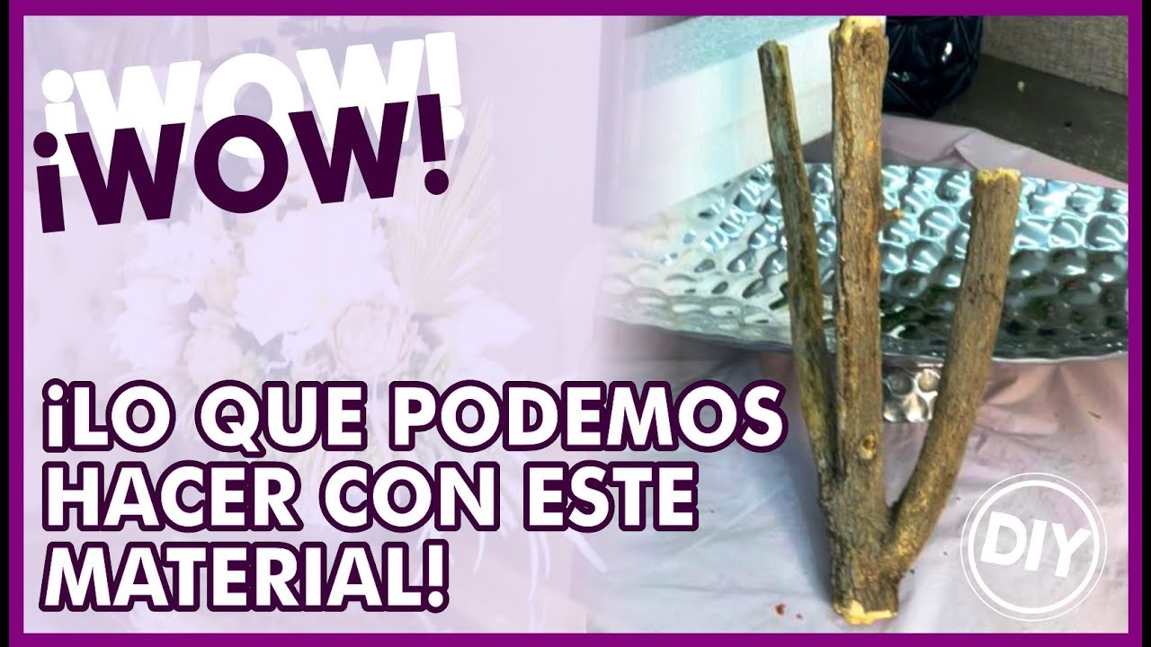 No te imaginas lo que podemos hacer con esto.  DIY