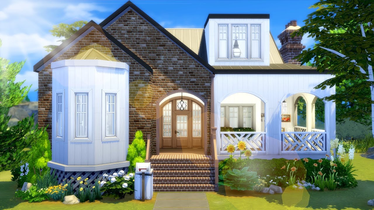 COUPLE RENOVATION // Brindleton Bay Starter Home // The Sims 4 House Building