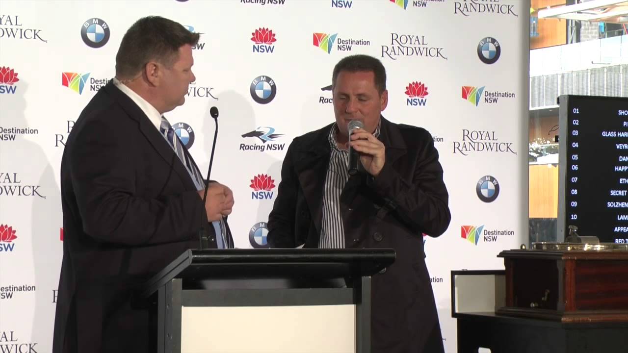 BMW Doncaster Mile Barrier Draw Interviews - Grahame Begg