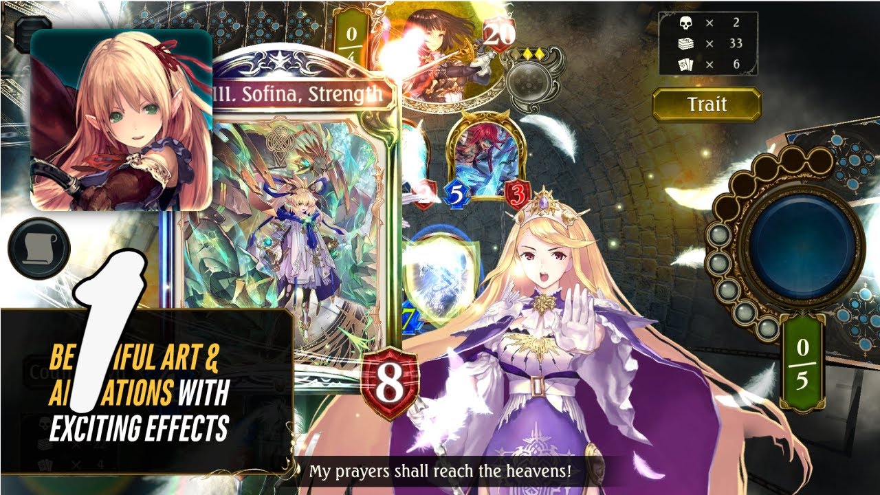 Shadowverse CCG Gameplay Walkthrough Part 1 (Android, IOS)