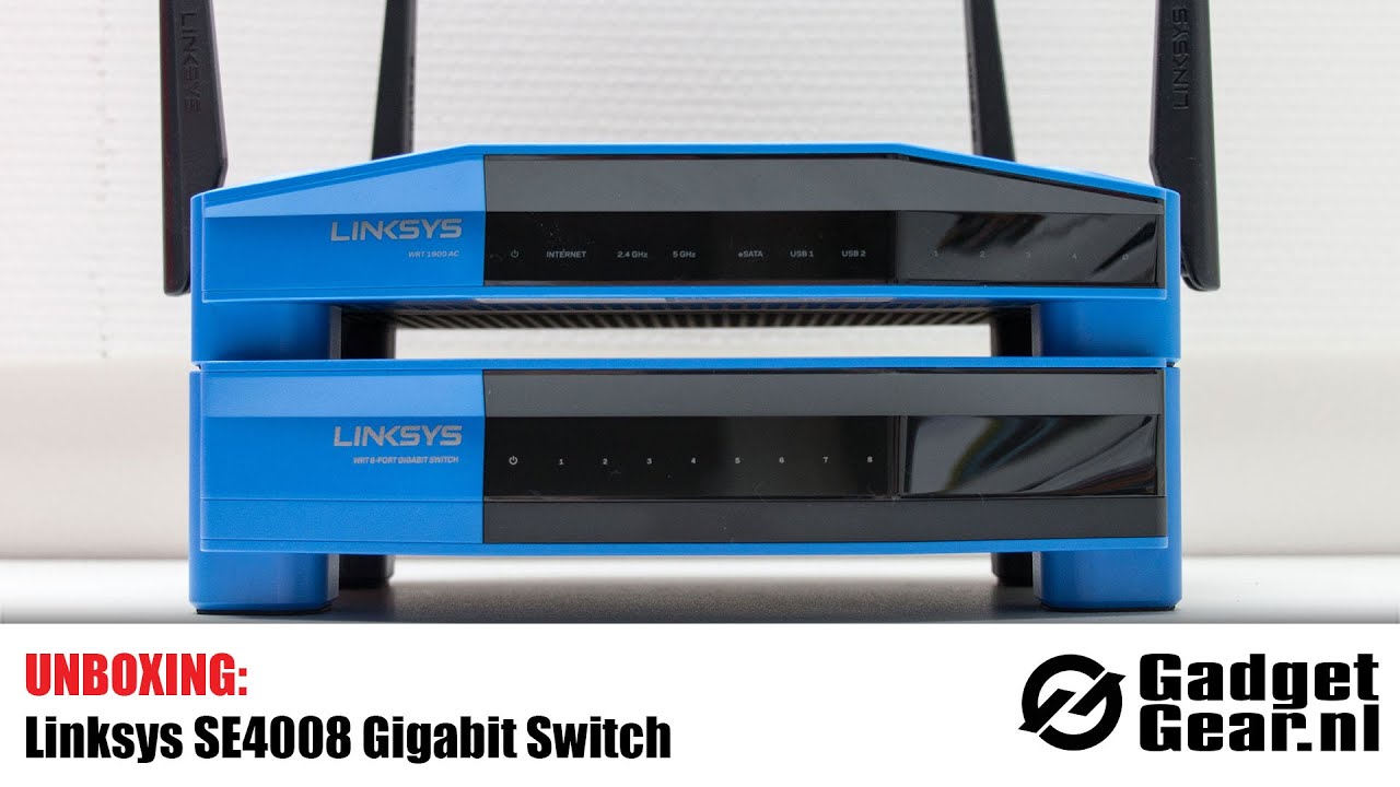 Unboxing: Linksys SE4008 Gigabit Switch