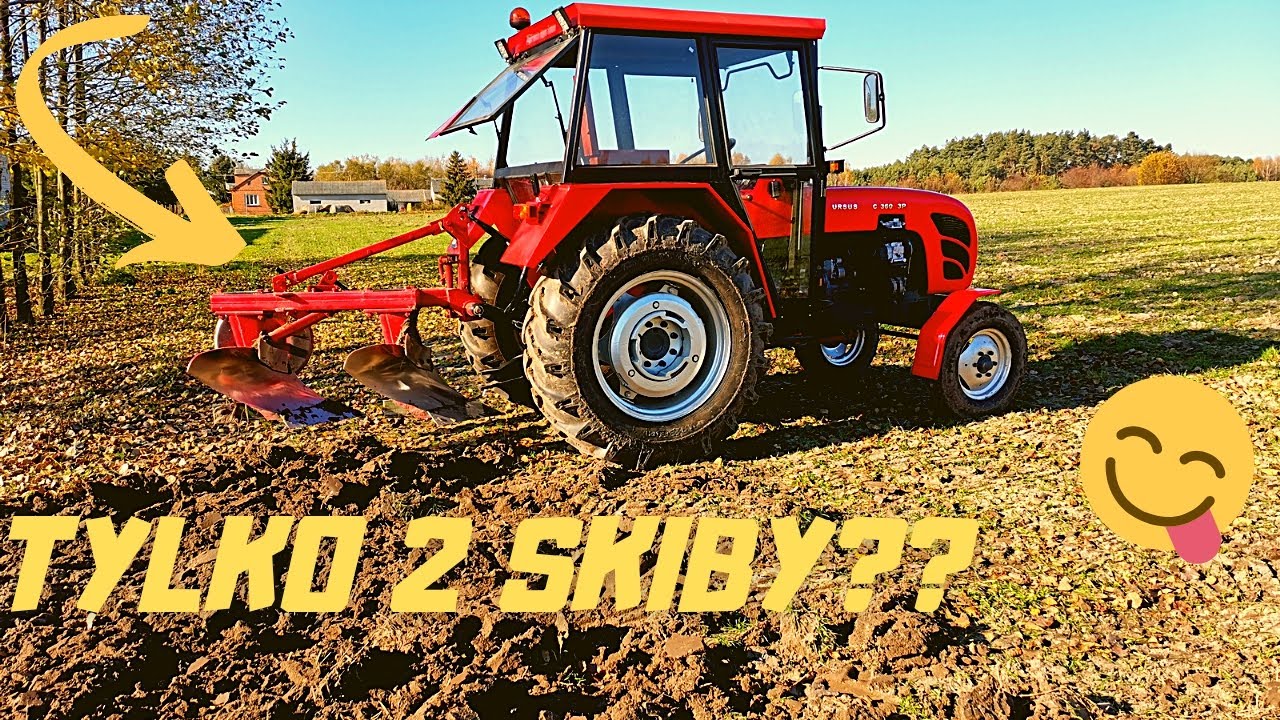 Orka Zimowa Ursus C 360 3P i Tylko 2 Skiby???