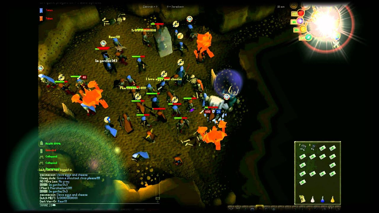 Castle wars VS No1s perfect and ikellie clan