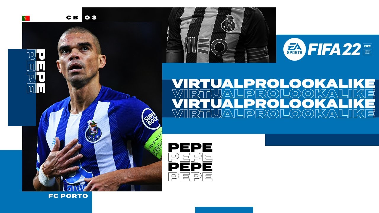 FIFA 22 | PRO CLUBS LOOKALIKE | PEPE (TUTORIAL)