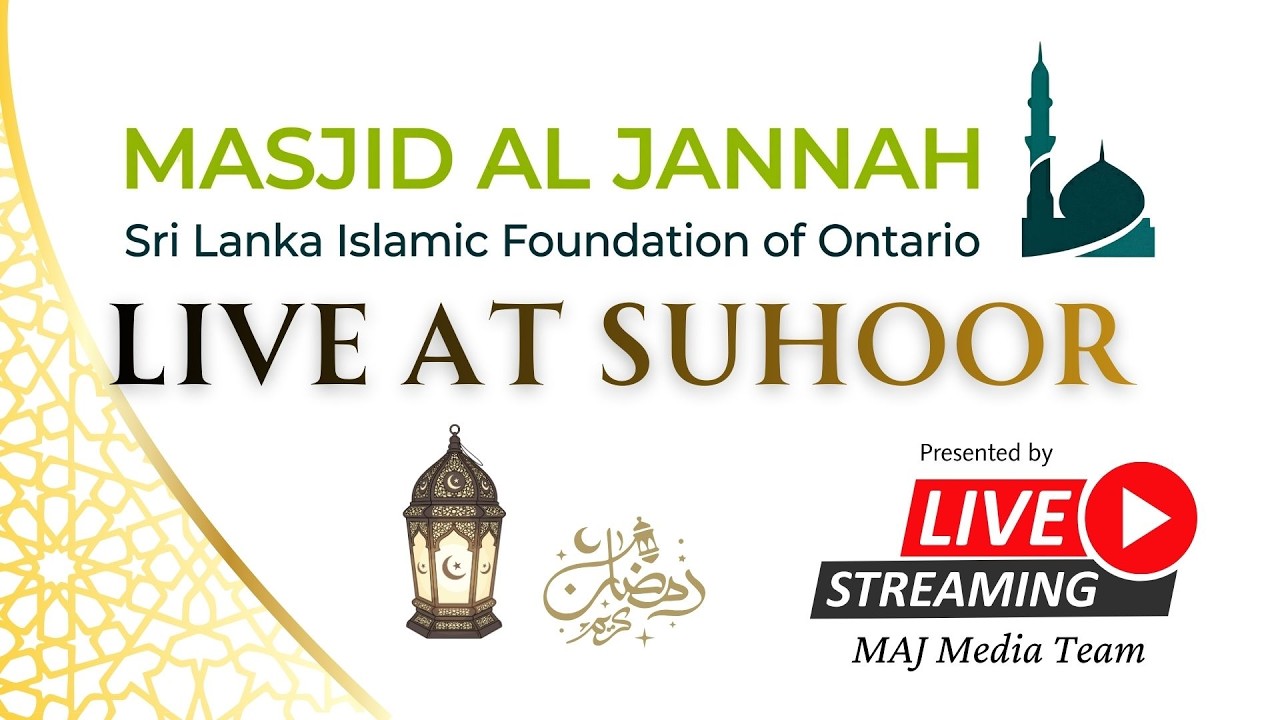 Ramadan 2026 Suhoor - Day 20