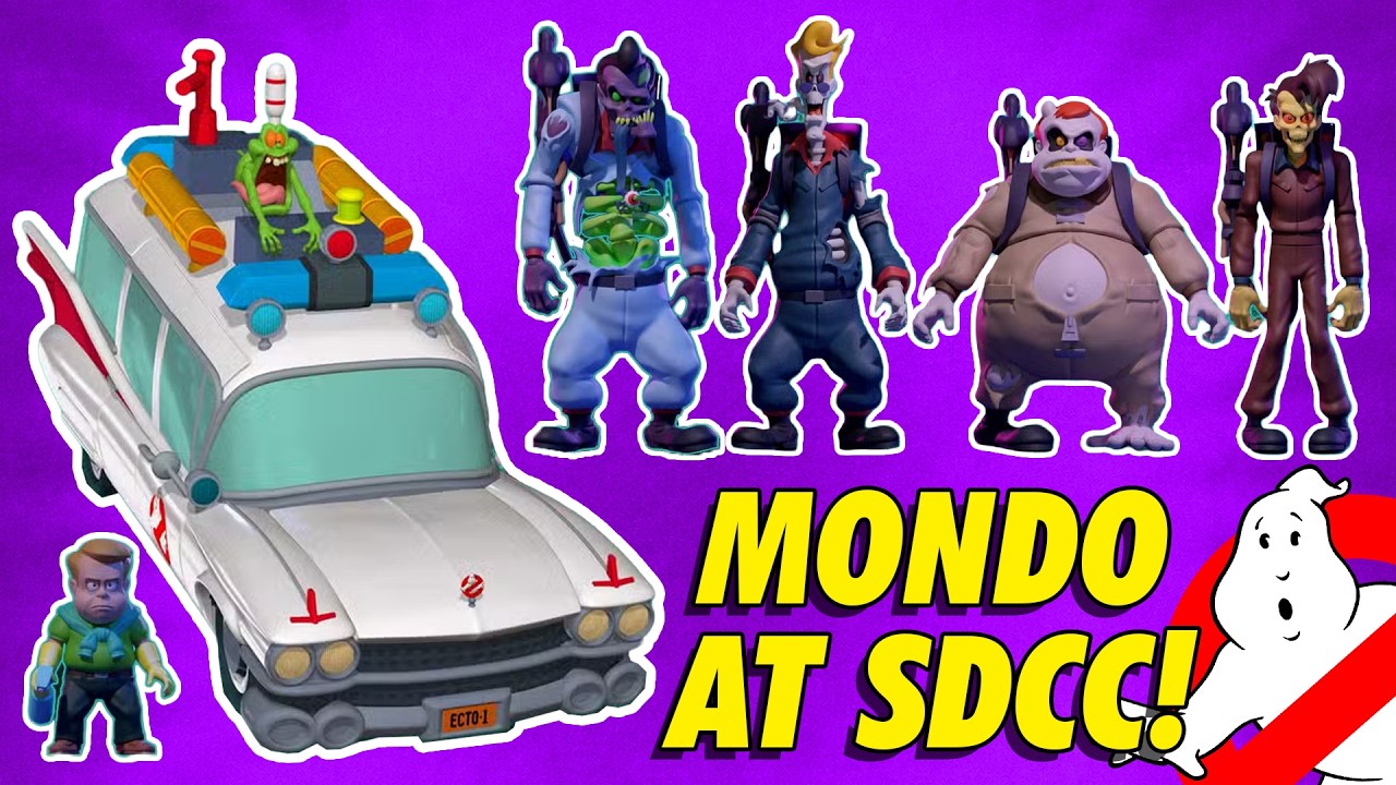 Mondo ogłasza model Ecto-1 z Real Ghostbusters w skali 1:12 + Peoplebusters!