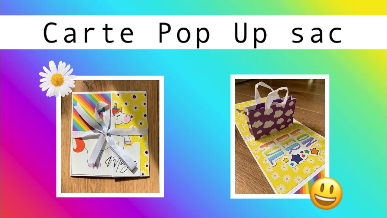 TUTO SCRAP Pochette Sac Cadeau 🎁