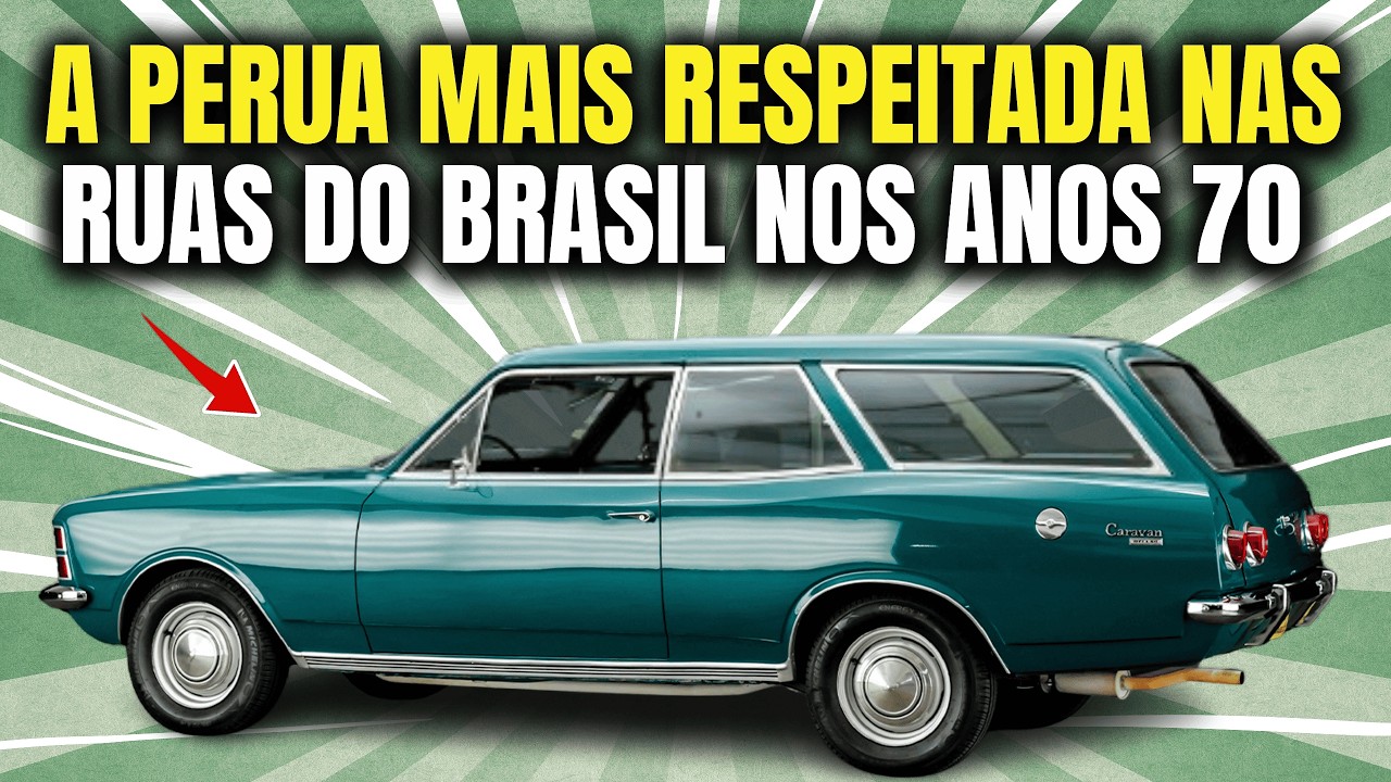 Chevrolet Caravan – A Perua Que Virou Sinônimo de Poder e Presença nos Anos 80