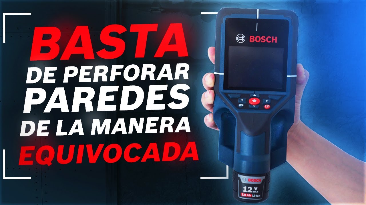 BASTA de perforar paredes de la manera EQUIVOCADA