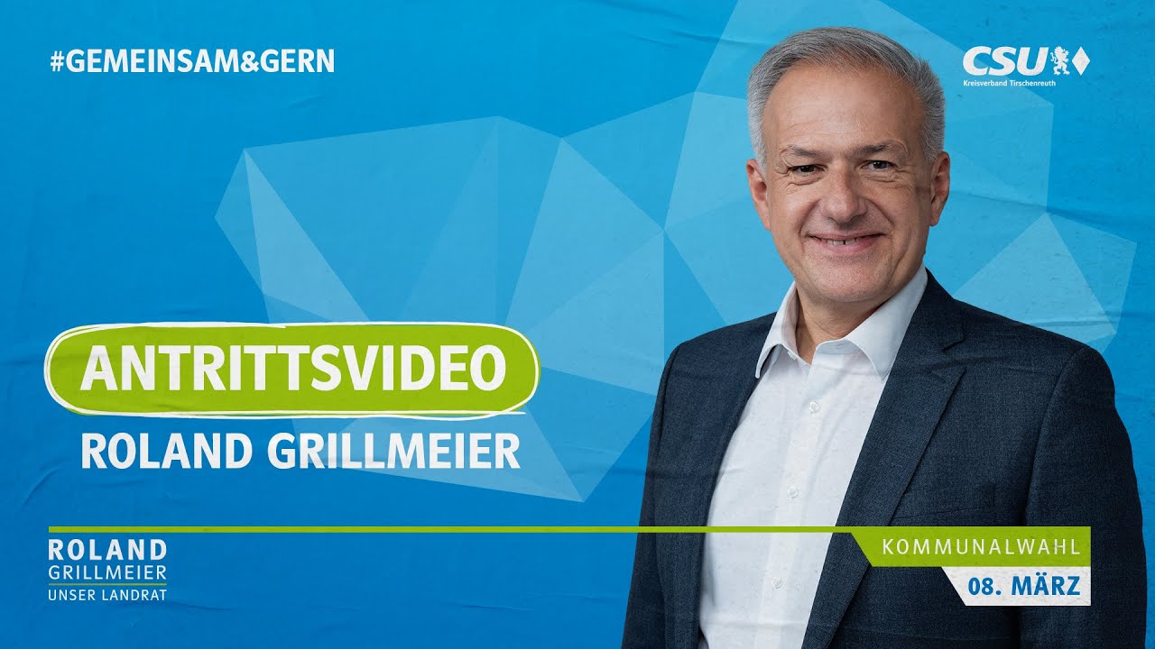 Gemeinsam & Gern | Antrittsvideo Roland Grillmeier