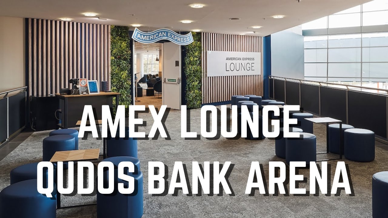 American Express (AMEX) Lounge at Qudos Bank arena review