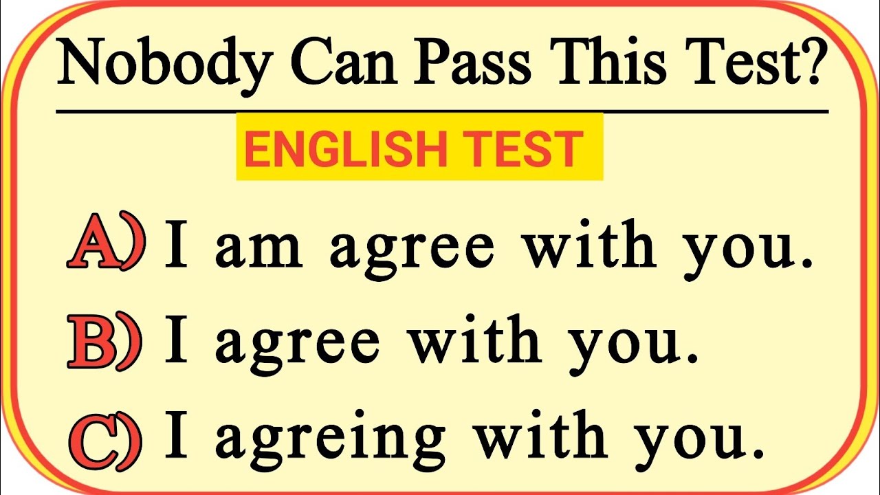 Mixed English Grammar Quiz| Only Expert Can Pass This Test!#englishgrammar  