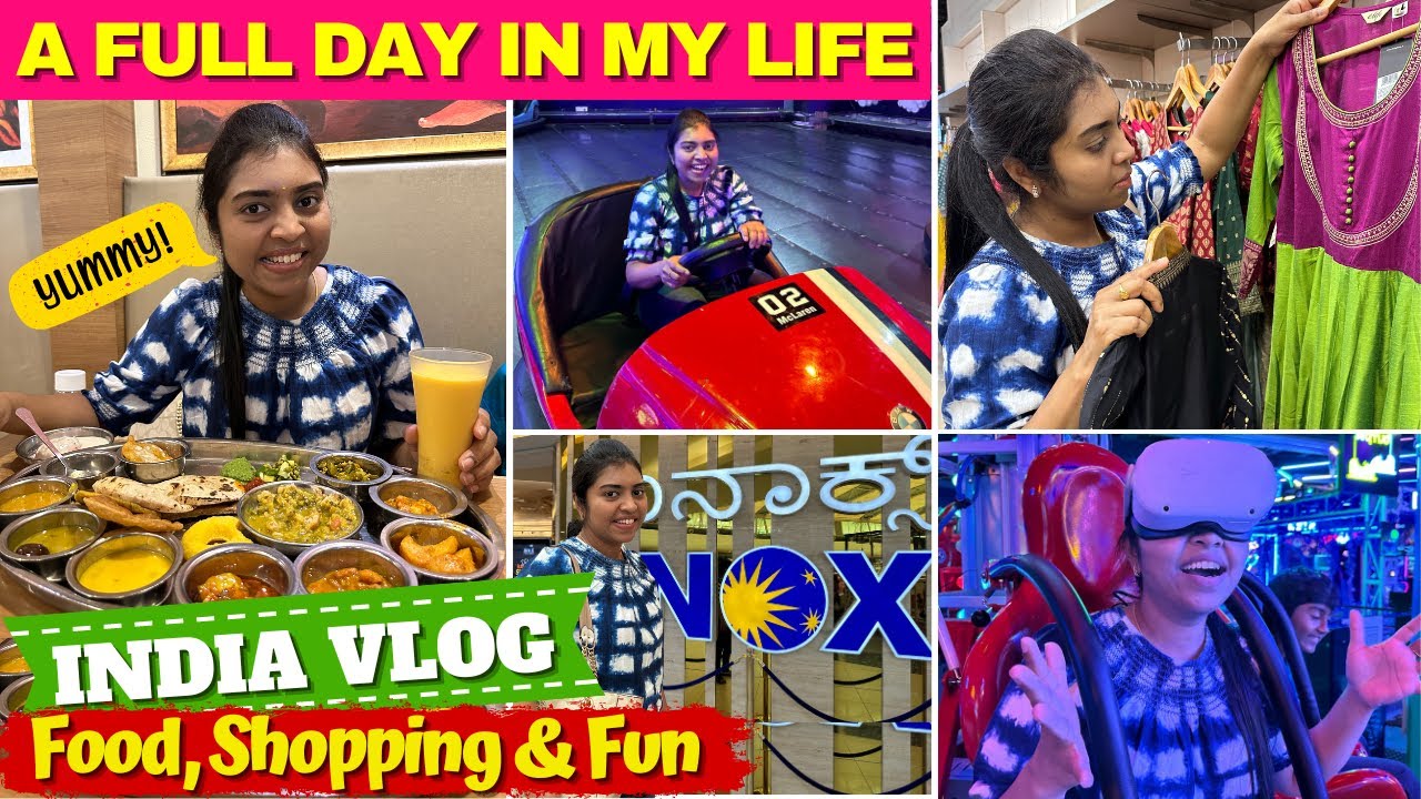India வந்த பிறகு Bangalore-ல் ஒரு நாள் பயணம் | Bangalore Trip | Mantri Square Mall | USA Tamil VLOG