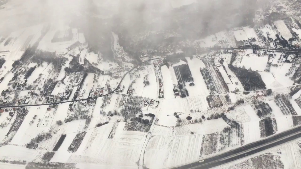Take-off from Saint John Paul II International Airport Kraków–Balice, Poland - 4th January, 2016
