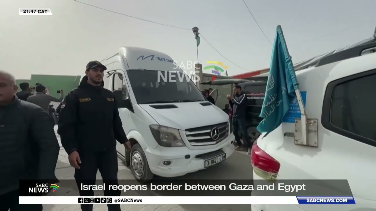 Rafah crossing between Gaza, Egypt reopened