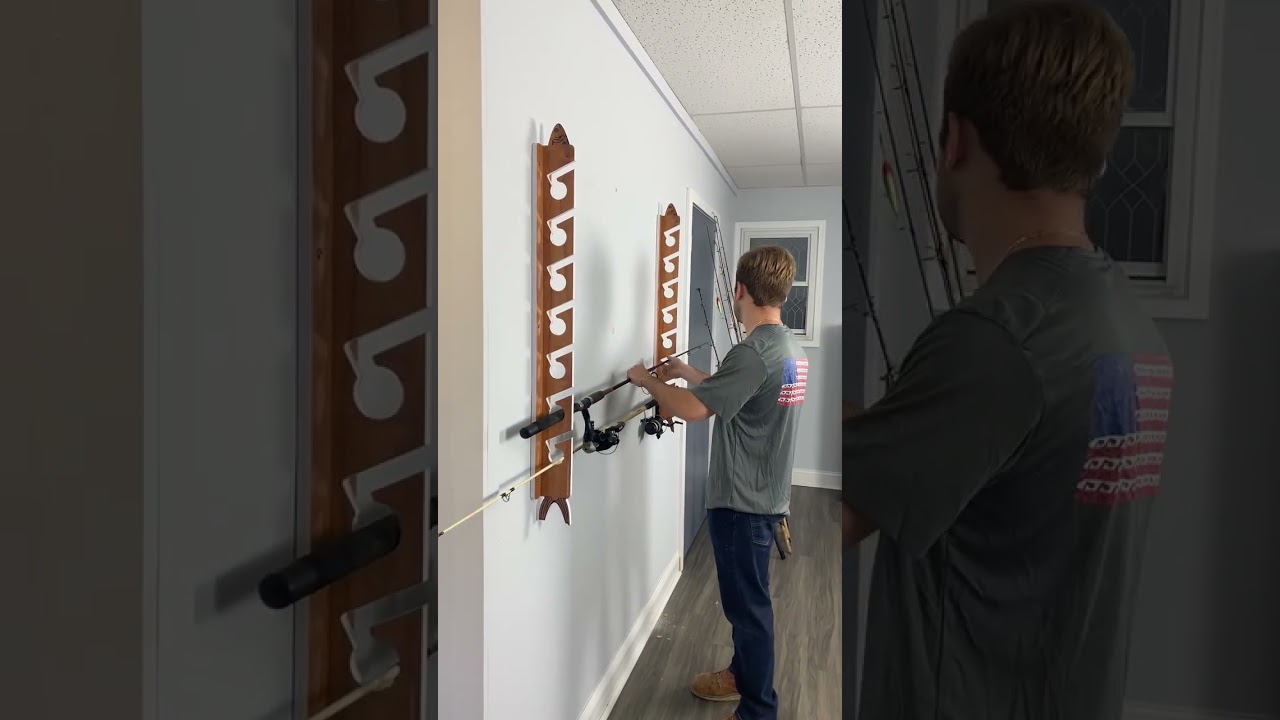 Fishing Storage Ideas - Big Daddy Fishing Rod Racks