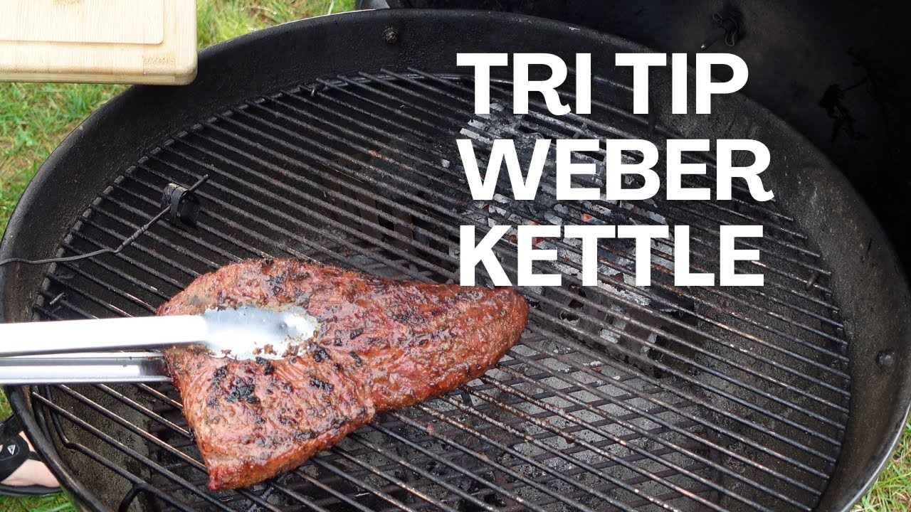 Fifty Dollar Weber Kettle Premium - was it worth it?  Tri-tip!!
