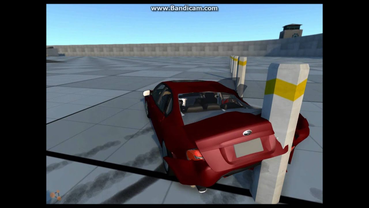 BeamNG Drive: 2006 SUBARU LEGACY B4 CRASH TESTING HD