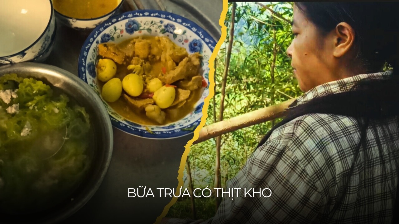 Cuộc sống miền núi: Lên rẫy kiếm củi và bữa cơm trưa ấm cúng