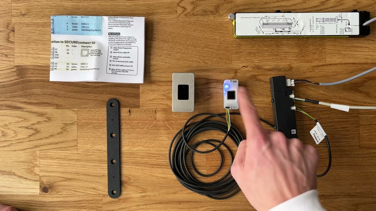 G-U | Kontrola dostępu | ekey– Autotest czytnika linii papilarnych dLine