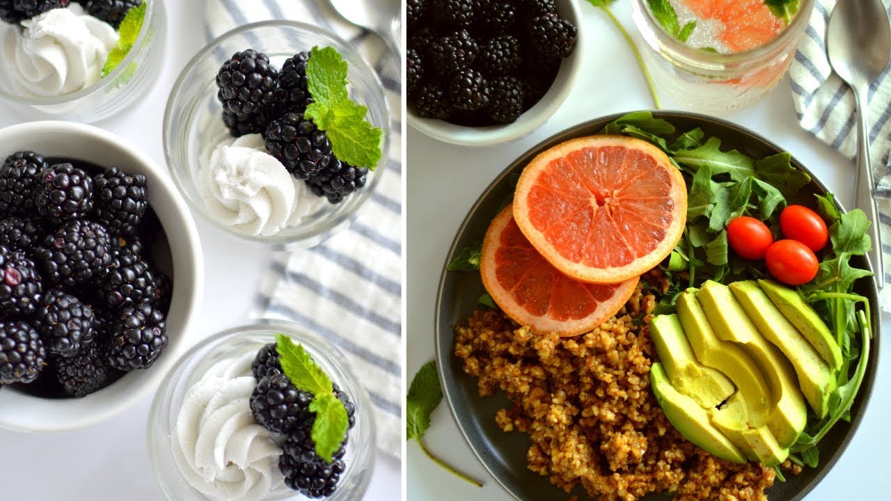 3 Healthy Breakfast Ideas (Vegan, Keto, Whole30, Paleo)