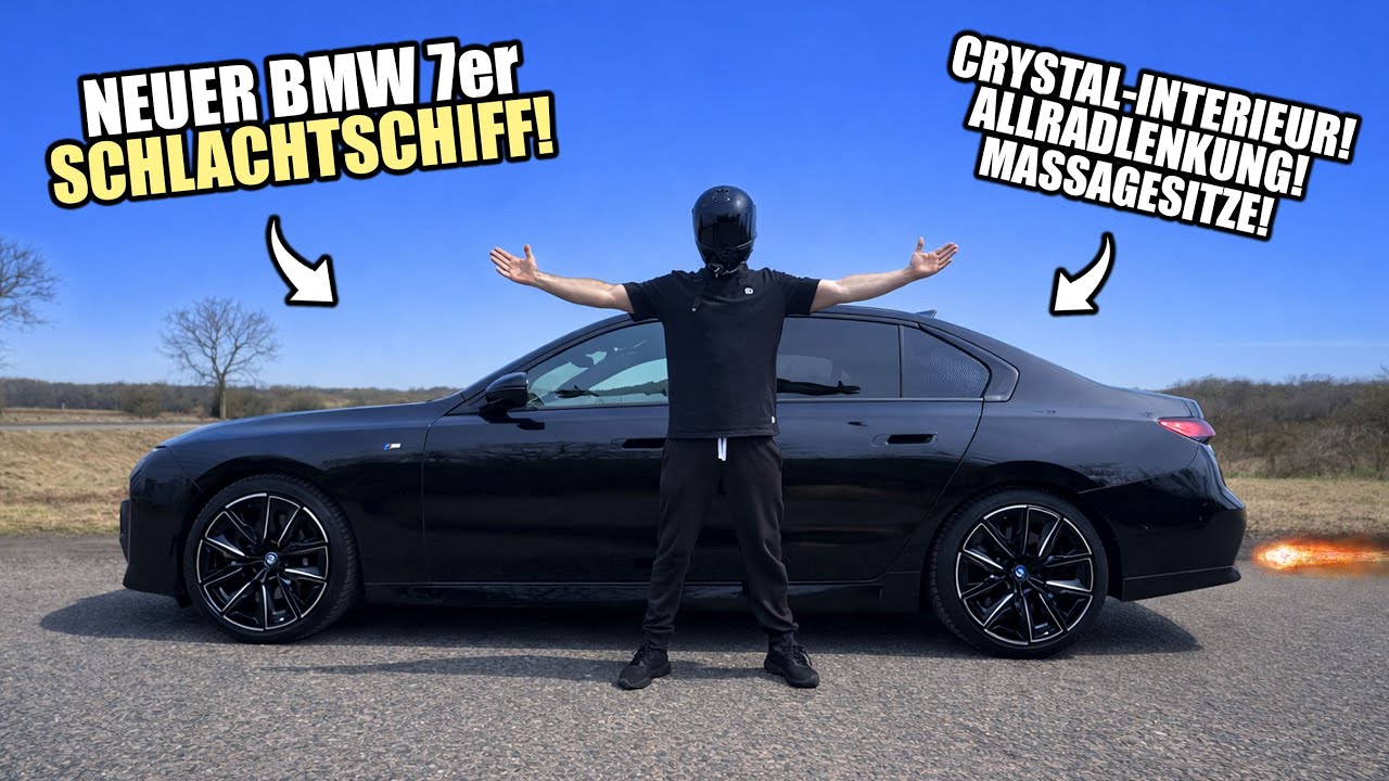 Brandneuer BMW 7er mit M-Paket & heftiger AUSSTATTUNG!